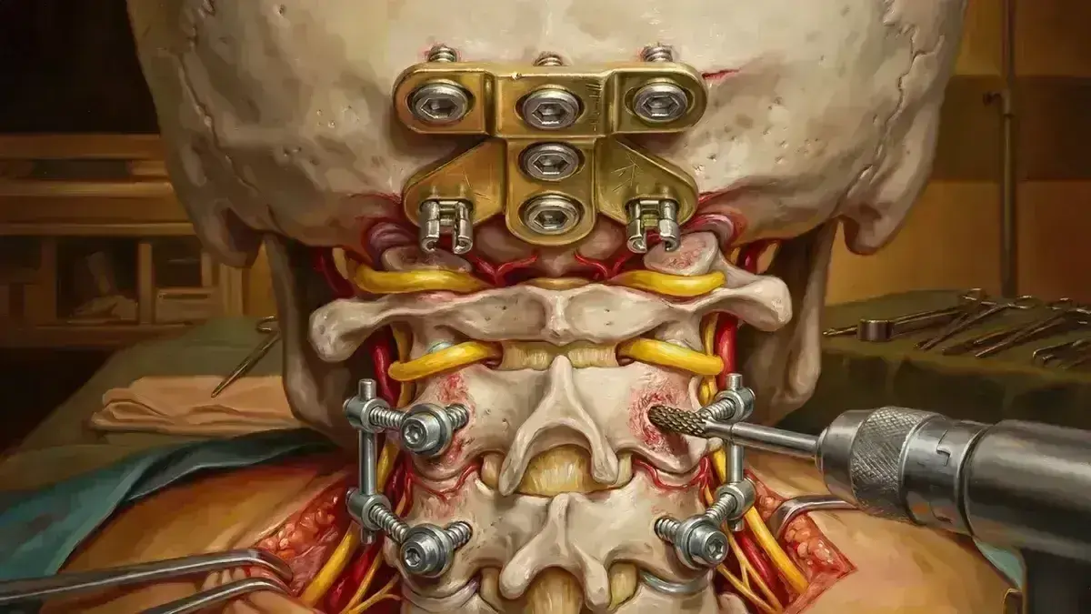 Fixação Occípito-Cervical com Parafusos e Hastes