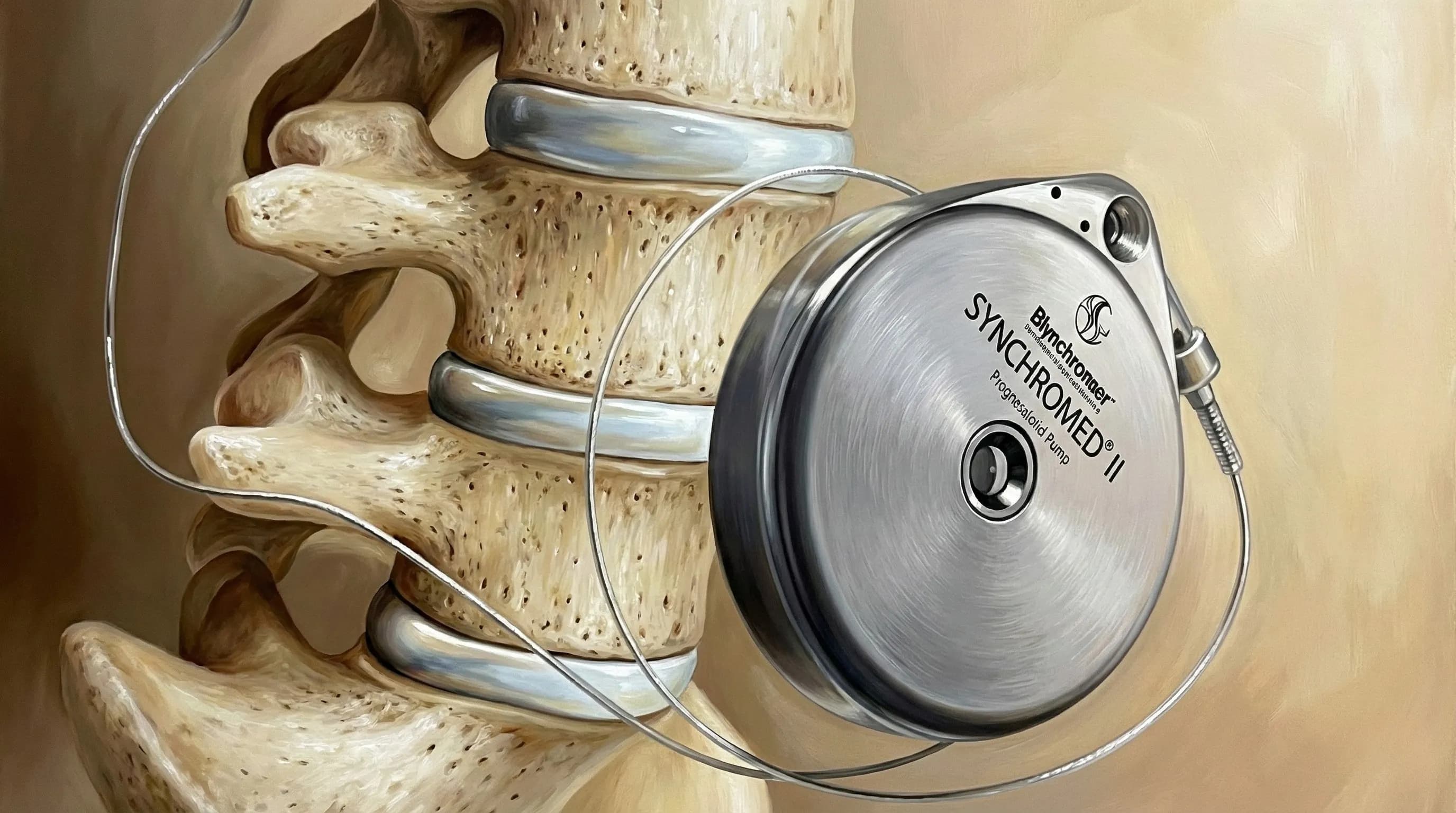 🌸 Implante de Bomba de Morfina Intratecal