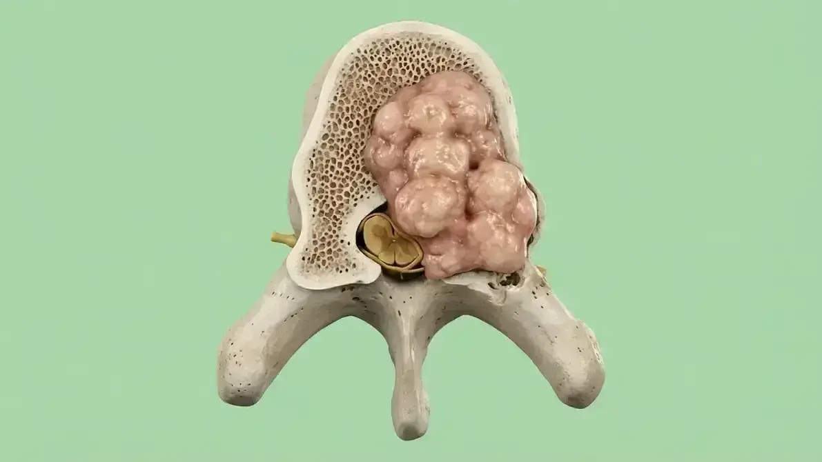 💥 Metástase Epidural Vertebral com Compressão Medular